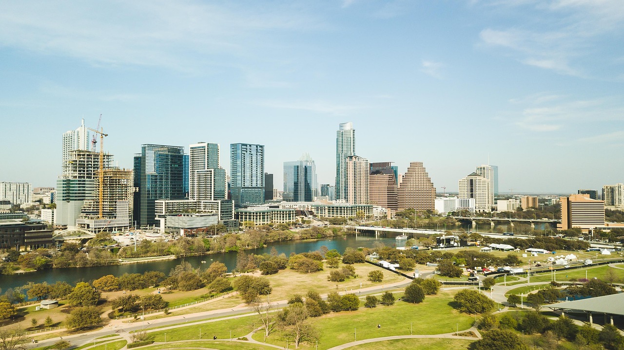Austin skyline - Bocsit courier services area