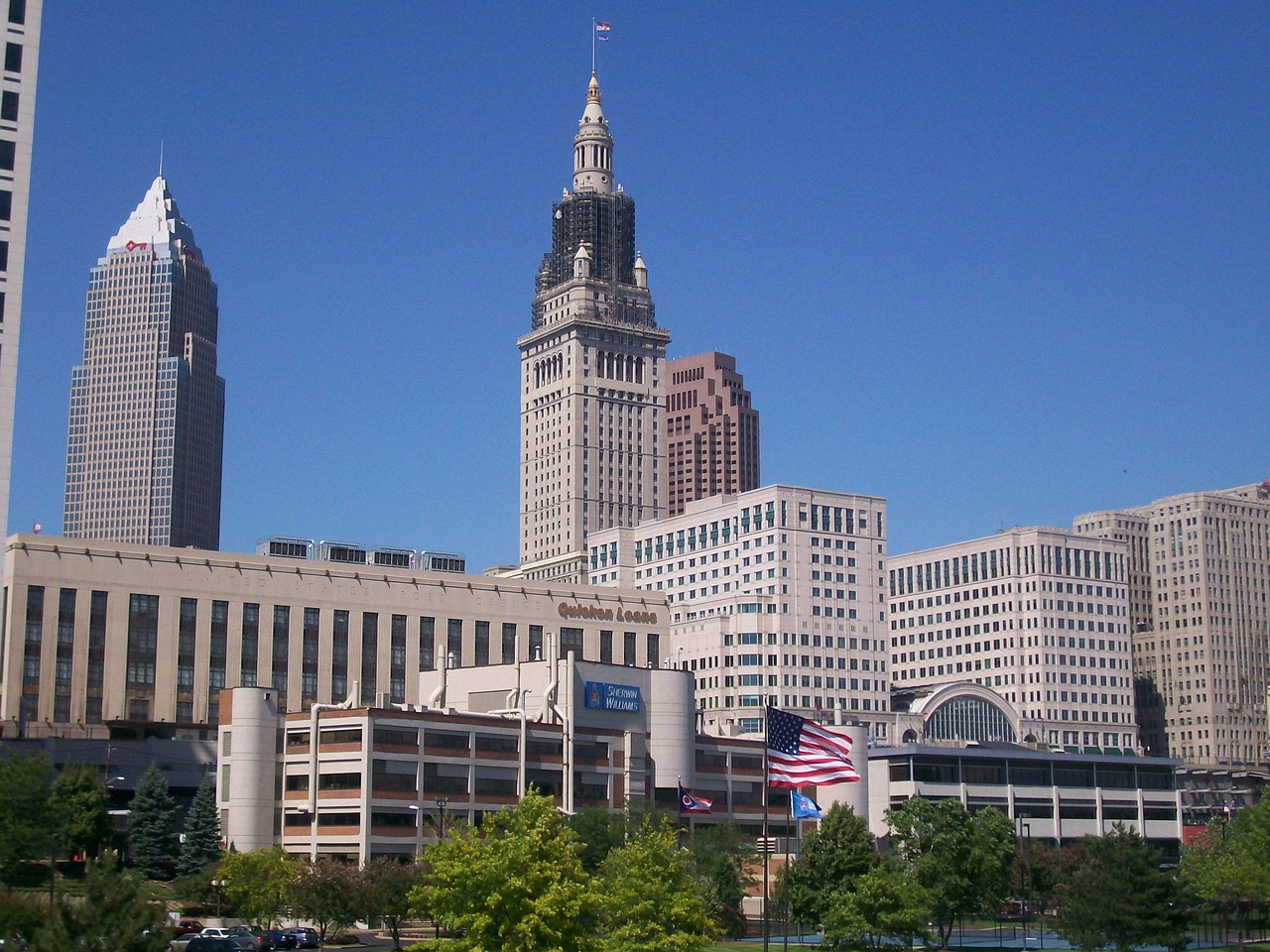 Cleveland skyline - Bocsit courier services area