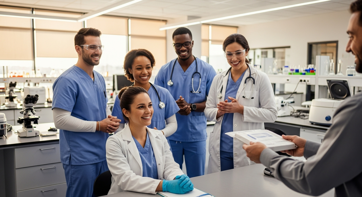 Hospital Network Stat Delivery