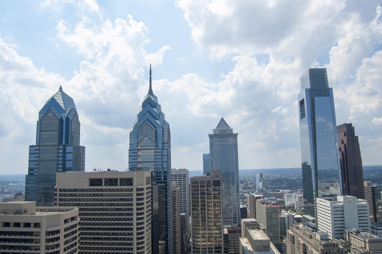 Philadelphia skyline - Bocsit courier services area