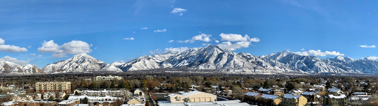Salt Lake City skyline - Bocsit courier services area