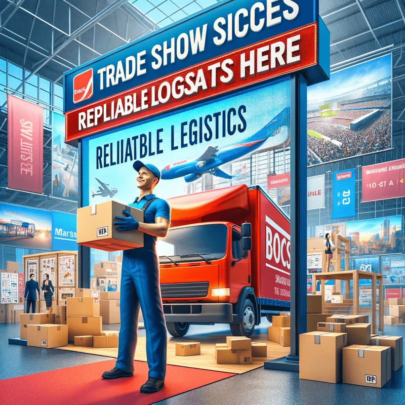 Trade Show Success Starts Here: Reliable Logistics for Marketing Displays